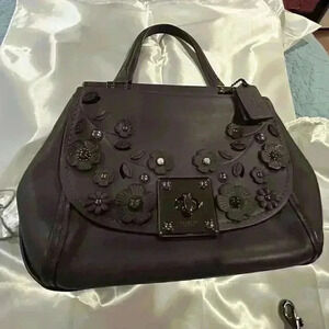 Coach Limited Edition Color Drifter Top Handle With Willow Floral